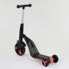 Самокат дитячий 3в1 Best Scooter з PU колесами (світло+музика) - Red (80454)