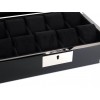 Шкатулка для зберігання годинників Salvadore WB/2386/10.BL 31,5х21х8,5 см Чорний