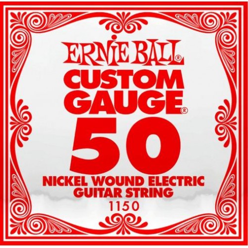 Струна Ernie Ball 1150 Nickel Wound Electric Guitar String .050 Струна Ernie Ball 1150 Nickel Wound Electric Guitar String .050