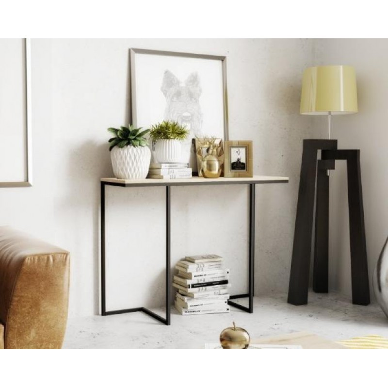 Консоль для дому в стилі Loft NS-407 930x1200x400 мм Белый