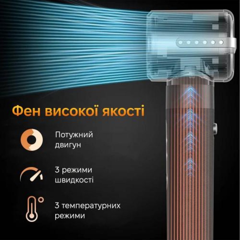 Стайлер для волосся Inspire WT-626-A 7в1 Black