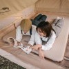 Килимок самонадувний Naturehike NH21FCD11 двомісний 200х132х6 см Бежево-пісочний (1047-6927595793329)