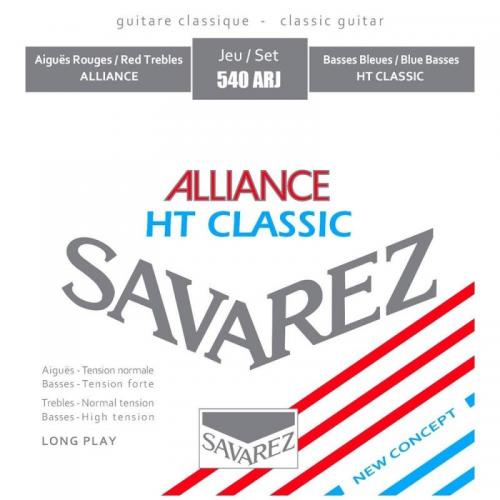 Струни для класичної гітари Savarez 540ARJ Alliance HT Classic Classic Guitar Strings Mixed Tension Струни для класичної гітари Savarez 540ARJ Alliance HT Classic Classic Guitar Strings Mixed Tension