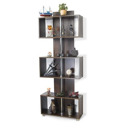 Полка напольна Тиса Мебель М-1 Венге 191x27x73.2 см Полка напольна Тиса Мебель М-1 Венге 191x27x73.2 см