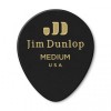 Медіатори Dunlop 485P03MD Genuine Celluloid Teardrop Black Medium Player's Pack (12 шт.)