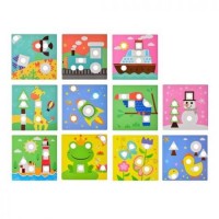 Дитяча мозаїка LIMO TOY SK 0001 AB 22 фігур Різнокольоровий (SK000022) Дитяча мозаїка LIMO TOY SK 0001 AB 22 фігур Різнокольоровий (SK000022)