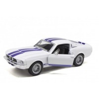 Машинка Ford Selby GT-500 1967 Kinsmart KT5372W інерційна 1:38 Білий Машинка Ford Selby GT-500 1967 Kinsmart KT5372W інерційна 1:38 Білий