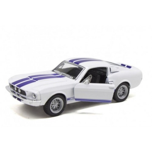 Машинка Ford Selby GT-500 1967 Kinsmart KT5372W інерційна 1:38 Білий Машинка Ford Selby GT-500 1967 Kinsmart KT5372W інерційна 1:38 Білий