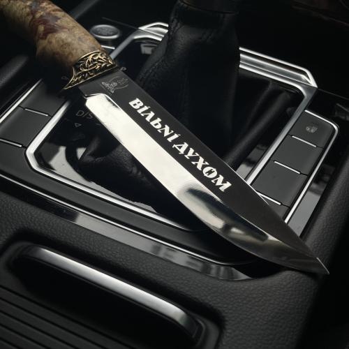 Ніж туристичний Gorillas BBQ Боуї Вільні Духом сталь 50х14мф KN94 (5210) Ніж туристичний Gorillas BBQ Боуї Вільні Духом сталь 50х14мф KN94 (5210)