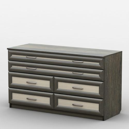 Комод Тиса Мебель АКМ-74 1 Венге Дуб молочний 90x45x120 см Комод Тиса Мебель АКМ-74 1 Венге Дуб молочний 90x45x120 см