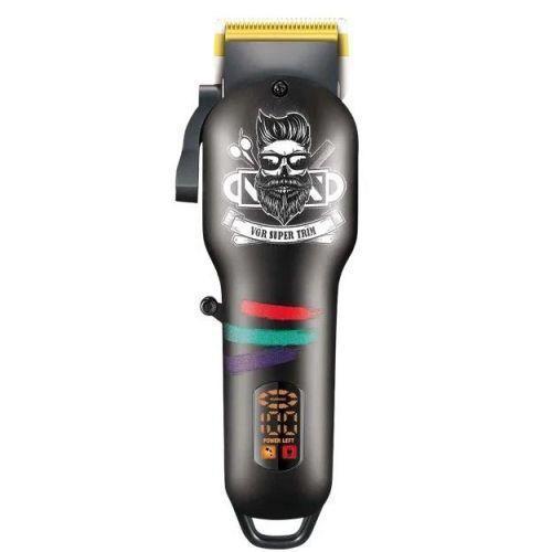 Машинка для стрижки волосся VGR V-699 LED-дисплей акумуляторна 4 насадки 5W Black Машинка для стрижки волосся VGR V-699 LED-дисплей акумуляторна 4 насадки 5W Black
