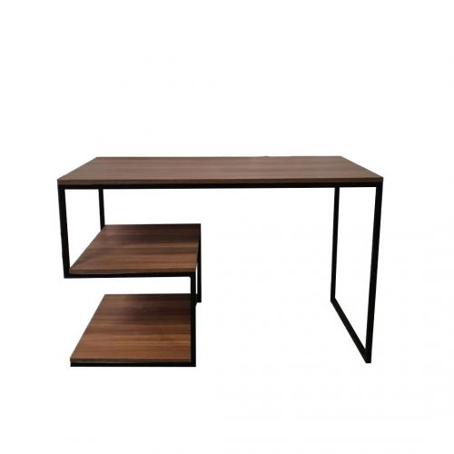 Стіл письмовий GoodsMetall з металу з полицями Лофт 1200х600х750 СП117 Стіл письмовий GoodsMetall з металу з полицями Лофт 1200х600х750 СП117