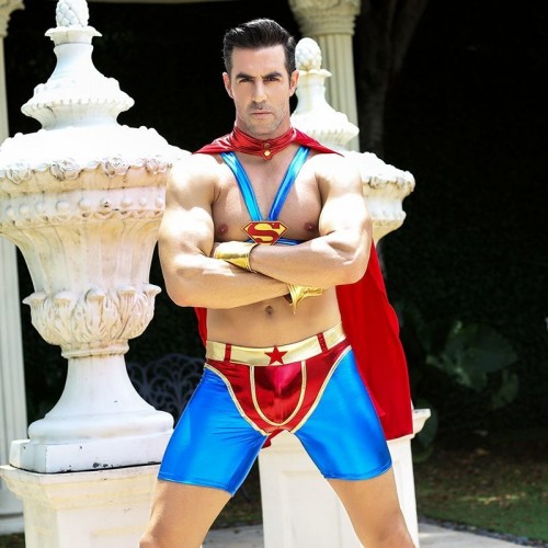 Чоловічий еротичний костюм супермена S/M Готовий на все Стів (SO2292) в інтернет супермаркеті PbayMarket!