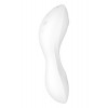 Вакуумний смарт-стимулятор із вібрацією Satisfyer Curvy Trinity 5 (White), керування зі смартфона в інтернет супермаркеті PbayMarket!