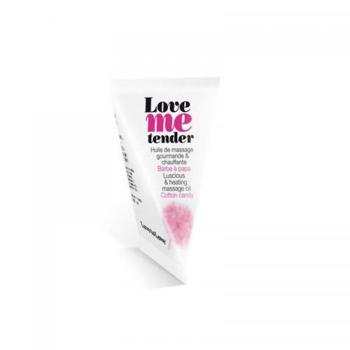 Розігріваюча масажна олія Love To Love LOVE ME TENDER Cotton candy 10 мл (SO1393)