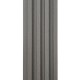 Декоративна стінова рейка Sticker Wall WPC Олов'яний 160x3000x23 мм (SW-00001530)