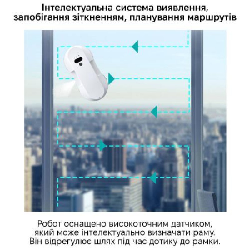 Робот для миття вікон Inspire RN2-19 2 розпилювача White