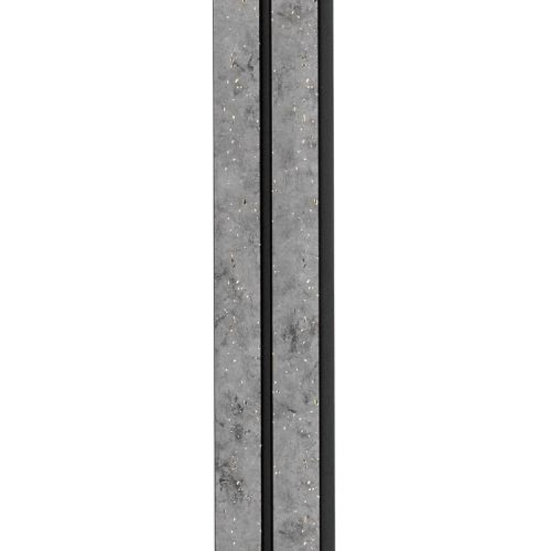 Декоративна стінова рейка Sticker Wall PS 2900x120x12 мм Сірий (SW-00001752)