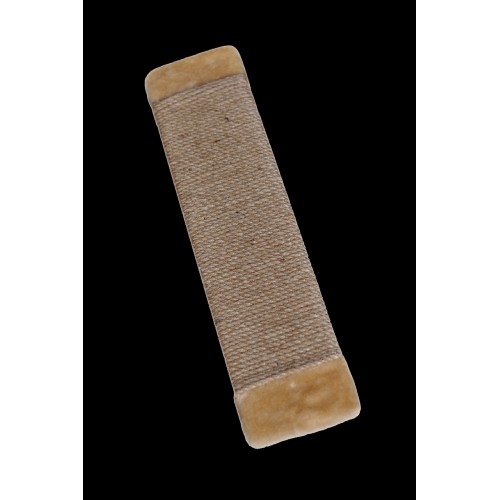 Когтеточка Мур-Мяу Дошка настінна двостороння в джутовому мотузку Бежева Когтеточка Мур-Мяу Дошка настінна двостороння в джутовому мотузку Бежева