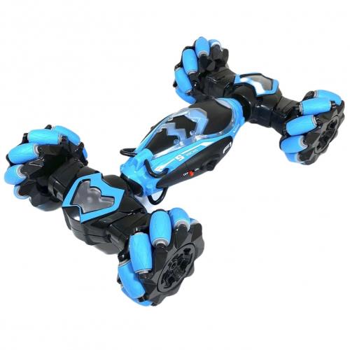 Машинка всюдихід Stunt Car 666-809BA з пультом і керуванням від руки Blue (3_04562) Машинка всюдихід Stunt Car 666-809BA з пультом і керуванням від руки Blue (3_04562)