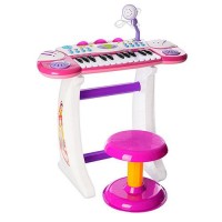 Синтезатор дитячий LIMO TOYS Рожевий (vwd.BB33)
