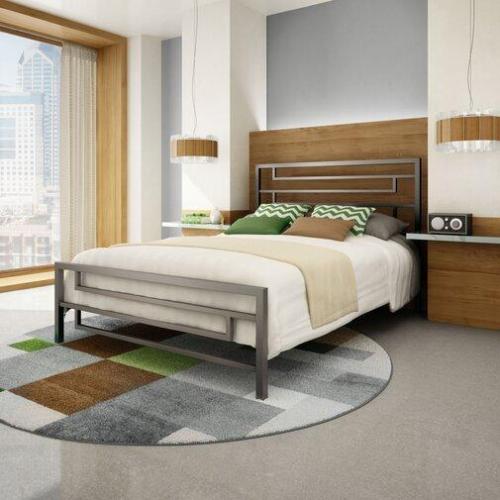 Ліжко в стилі Loft NS-811 1230x1900x2000 мм Серый в інтернет супермаркеті PbayMarket! Ліжко в стилі Loft NS-811 1230x1900x2000 мм Серый в інтернет супермаркеті PbayMarket!