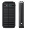 Зарядний пристрій на сонячних батареях No Brand Powerbank 20000 mAh 20W P88S Чорний (2431340144)