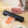 Вакуумний пакувальник Vacuum Sealer + 100 пакетів Чорний (VAKUMA-BLK-1344)