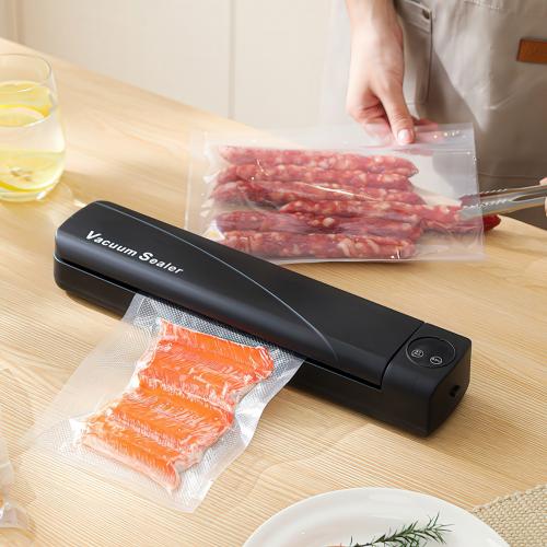 Вакуумний пакувальник Vacuum Sealer + 100 пакетів Чорний (VAKUMA-BLK-1344) Вакуумний пакувальник Vacuum Sealer + 100 пакетів Чорний (VAKUMA-BLK-1344)