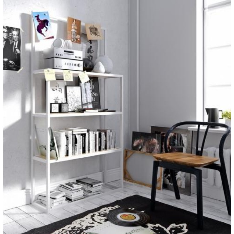 Стелаж для зберігання в стилі Loft NS-1708 1930x900x300 мм Черный