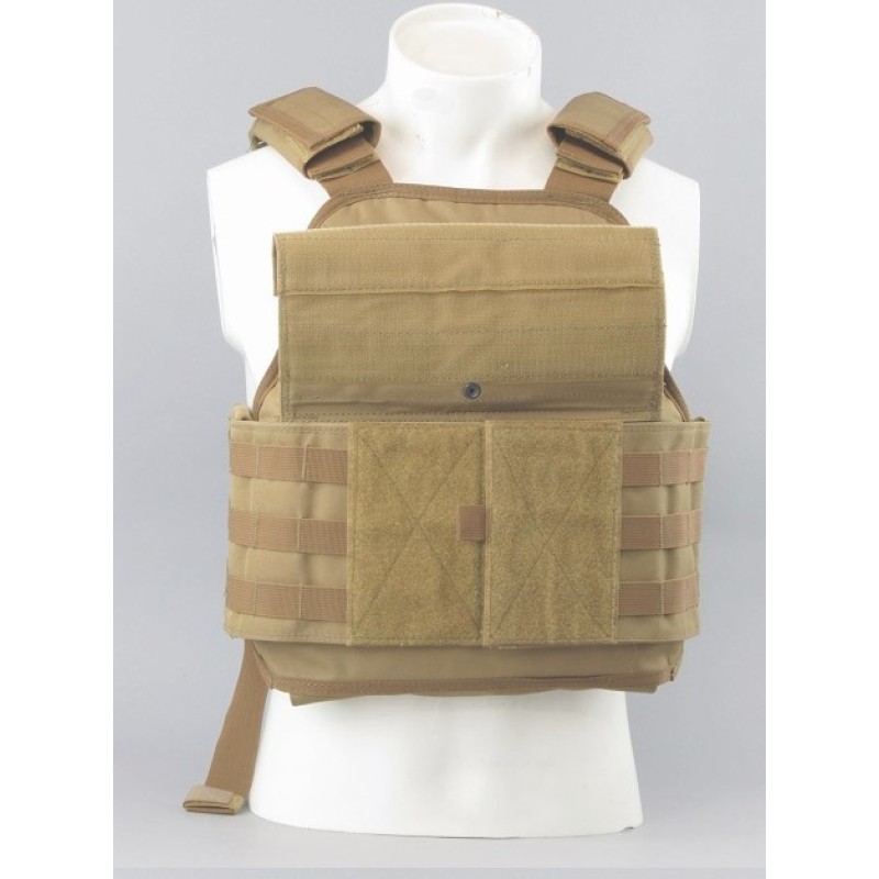 Жилет-плитоноска тактичний Mil-Tec Plate Carrier Універсальний Койот (13463105)