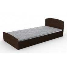 Односпальне ліжко Компаніт Ніжність-90 МДФ венге