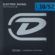 Струни для електрогітари Dunlop DEN1052 Light Top/Heavy Bottom Nickel Plated Steel Electric Guitar Strings 10/52