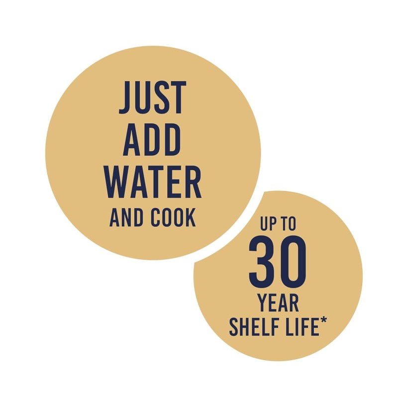 Вівсяні пластівці швидкого приготування з великим терміном придатності до 30 років Augason farms, 113 порцій