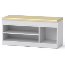 Тумба для взуття ТО-17 Компанит Німфея альба (100х37, 2х50 см)