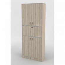 Шафа-Пенал Тиса Мебель ШС-830 Дуб сонома 205x35x80 см