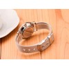 Наручний годинник жіночий Geneva Steel Silver Сріблястий (800)