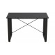 Письмовий стіл Ferrum-decor Драйв 750x1400x600 Чорний метал ДСП Сосна Кембра 16 мм (DRA045)