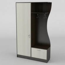 Передпокій Тиса Мебель-9 Венге Молочний 204.5x35x120 см