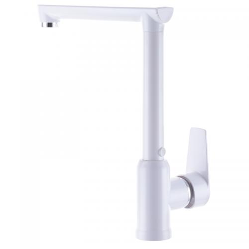 Змішувач для кухні PLAMIX Mario-017 White (PM0608) Змішувач для кухні PLAMIX Mario-017 White (PM0608)