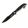 Ніж туристичний Gorillas BBQ 2-2378 21 см Чорний (KN1052)