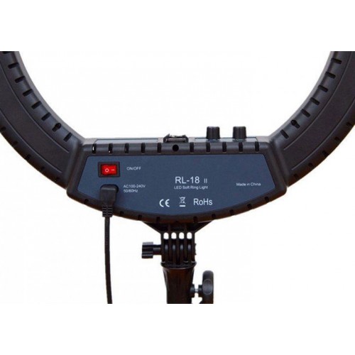 Професійне селфі-кільце LED лампа OPT-TOP RL-18 II 55W USB WiFi Bluetooth 45см із дзеркалом та пультом (1892278394) Професійне селфі-кільце LED лампа OPT-TOP RL-18 II 55W USB WiFi Bluetooth 45см із дзеркалом та пультом (1892278394)