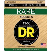 Струни для акустичної гітари 6 шт DR RPMH-13 Rare Phosphor Bronze Acoustic Guitar Strings Medium 13/56 Струни для акустичної гітари 6 шт DR RPMH-13 Rare Phosphor Bronze Acoustic Guitar Strings Medium 13/56