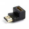 Адаптер Cablexpert (A-HDMI90-FML) HDMI-HDMI, кут 90 градусів, чорний в інтернет супермаркеті PbayMarket!