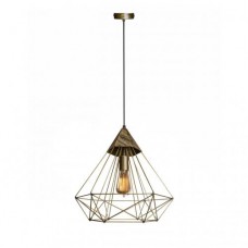 Світильник підвісний MSK Electric Crystal у стилі лофт NL 0541 BN бронза