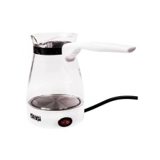 Турка електрична скло DSP KA-3037 0,5 L Біла