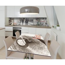 Наклейка вінілова на стіл Zatarga  