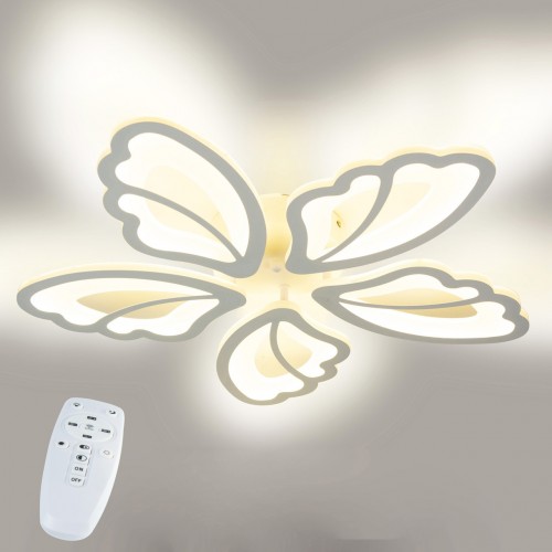 Стельова LED люстра світлодіодний світильник Sunlight білий L77045/5 Стельова LED люстра світлодіодний світильник Sunlight білий L77045/5