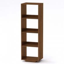 Шафа книжкова Компаніт МГ-5 тумба-3 Компаніт Горіх екко (50х40х158 см)