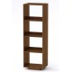 Стелаж Тумба 3 Компанит МГ 5 50х40х158 см горіх